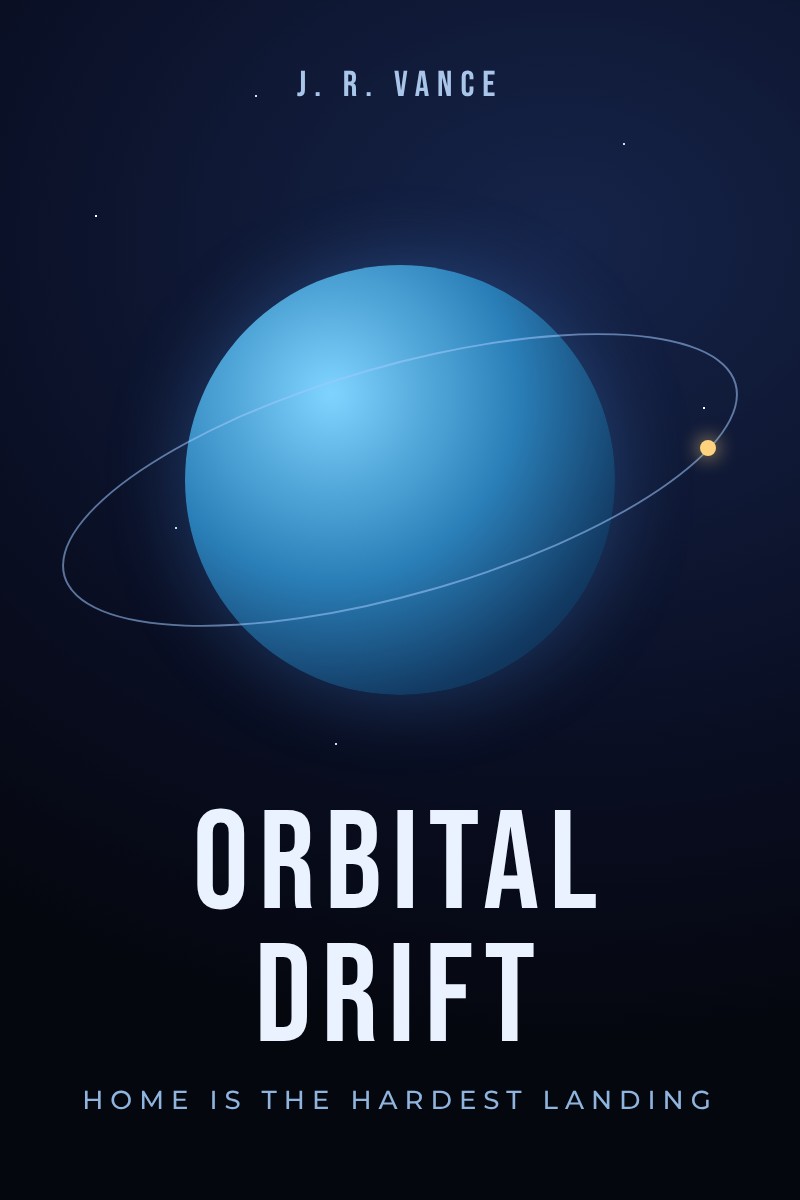 Studio sample cover: Orbital Drift, science fiction